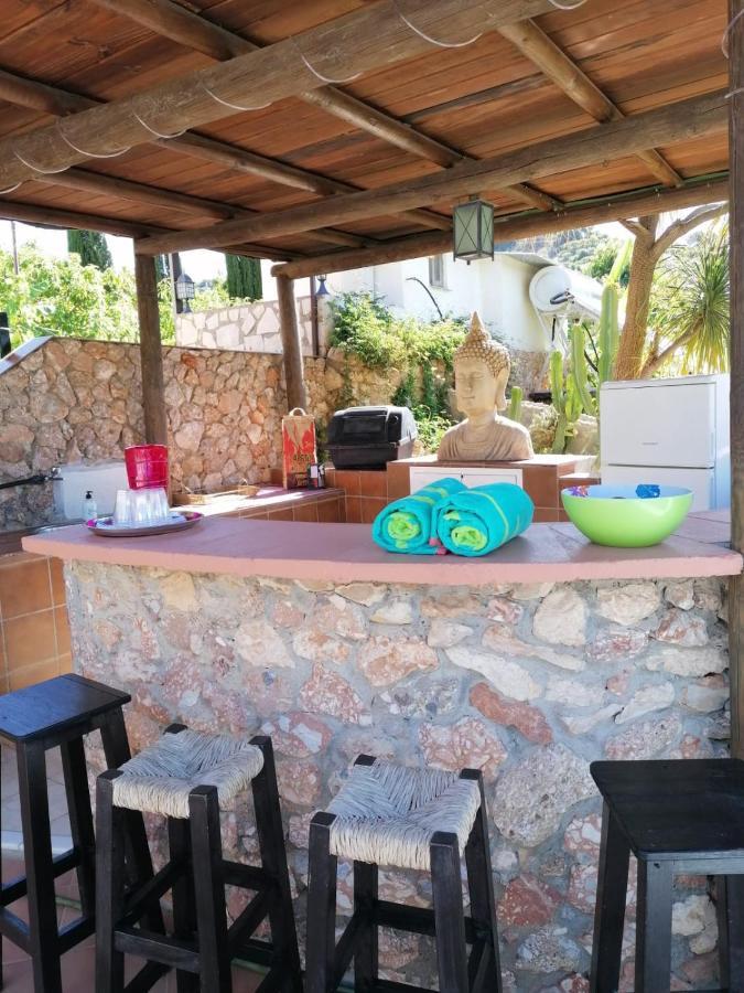 Los Ninos Villa/Country House Frigiliana Exteriör bild